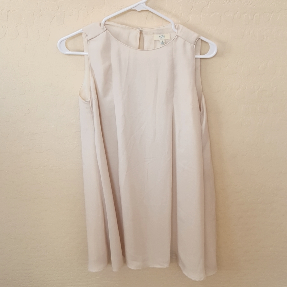 Kori America Size Small Ivory Dress - Picture 2 of 5